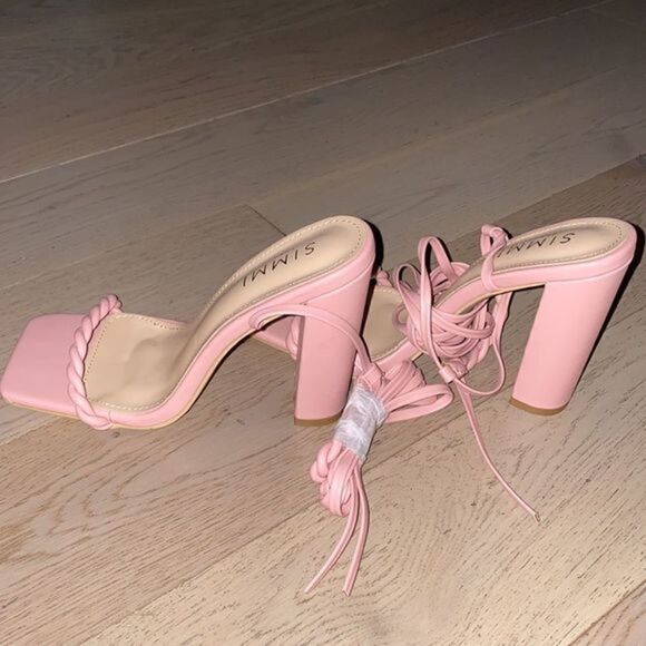 Simmi London Shoe Bundle.‎ Square Toe Chunky Heels Size 6 - Picture 5 of 6